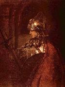 Mann mit Rustung Rembrandt